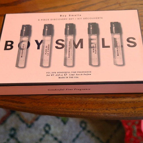 Boy smells discovery - smells,