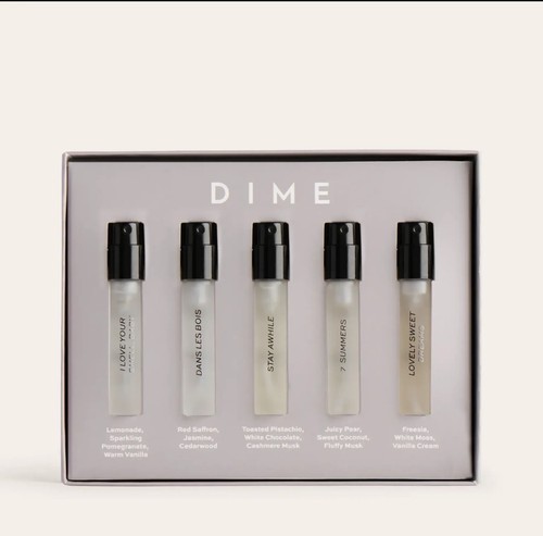 Dime perfume sampler - dime,
