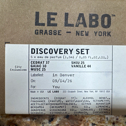 Labo city exclusives - le,